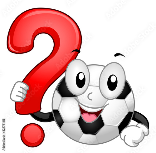 Mascot Soccer Ball Game Que...