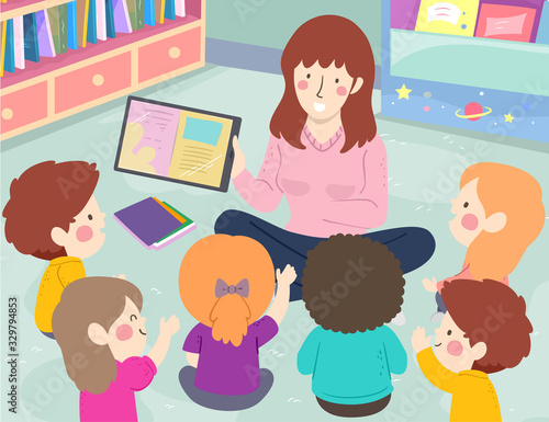 Kids Teacher Ebook Tablet D...