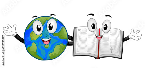 Mascot Earth Bible Friends ...