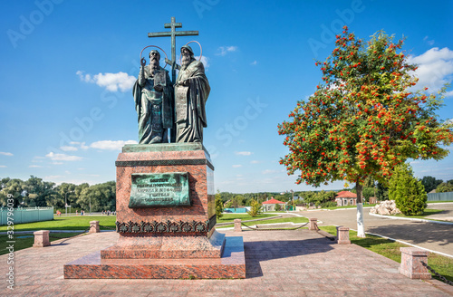 Кирилл и Мефодий Sculpture of Cyril and Methodius photo