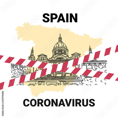 Coronavirus in Spain, attractions are closed.