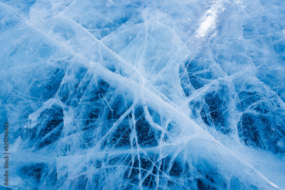 Natural breaking ice in frozen water at Lake Baikal, Siberia, Russia. Natural breaking ice in frozen water at Lake Baikal, Siberia, Russia.