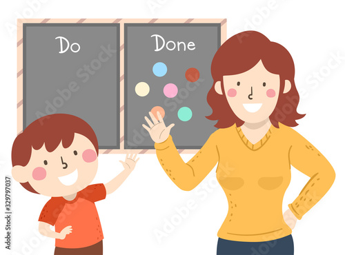 Kid Boy Mom Chore Chart Fin...