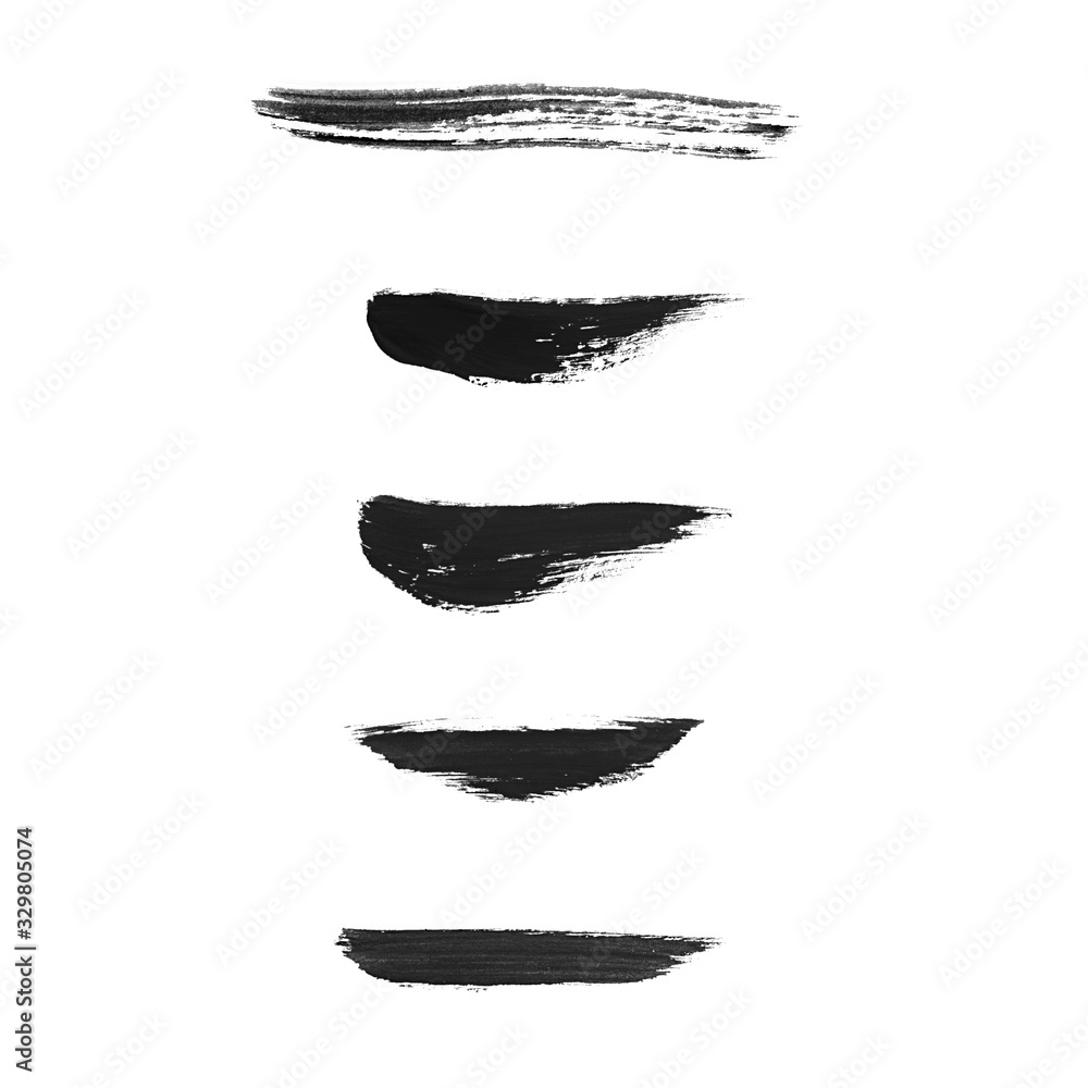 Brush spots. Hand drawn brush splash. Real paint strokes. Graphic resources Brush spots. Hand drawn brush splash. Real paint strokes. Graphic resources