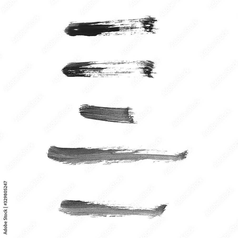 Brush spots. Hand drawn brush splash. Real paint strokes. Graphic resources Brush spots. Hand drawn brush splash. Real paint strokes. Graphic resources