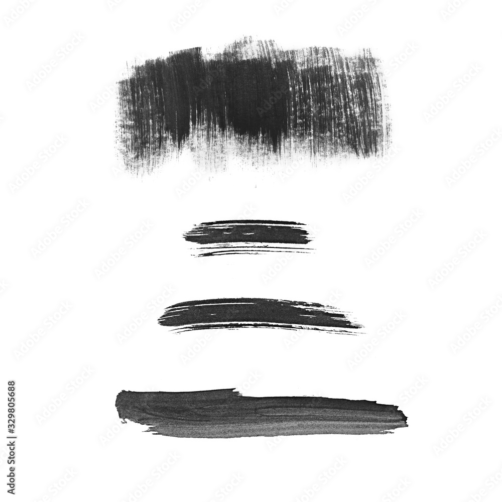Brush spots. Hand drawn brush splash. Real paint strokes. Graphic resources Brush spots. Hand drawn brush splash. Real paint strokes. Graphic resources