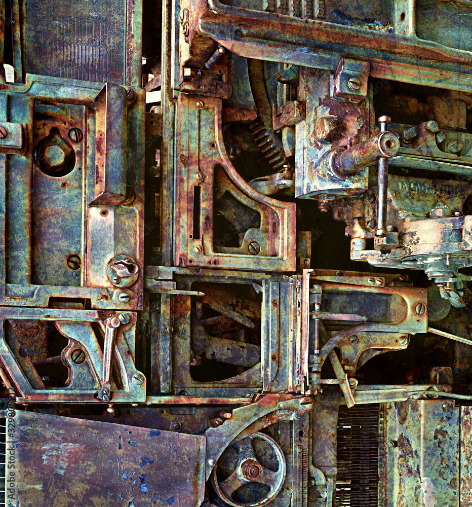 Rust old machine