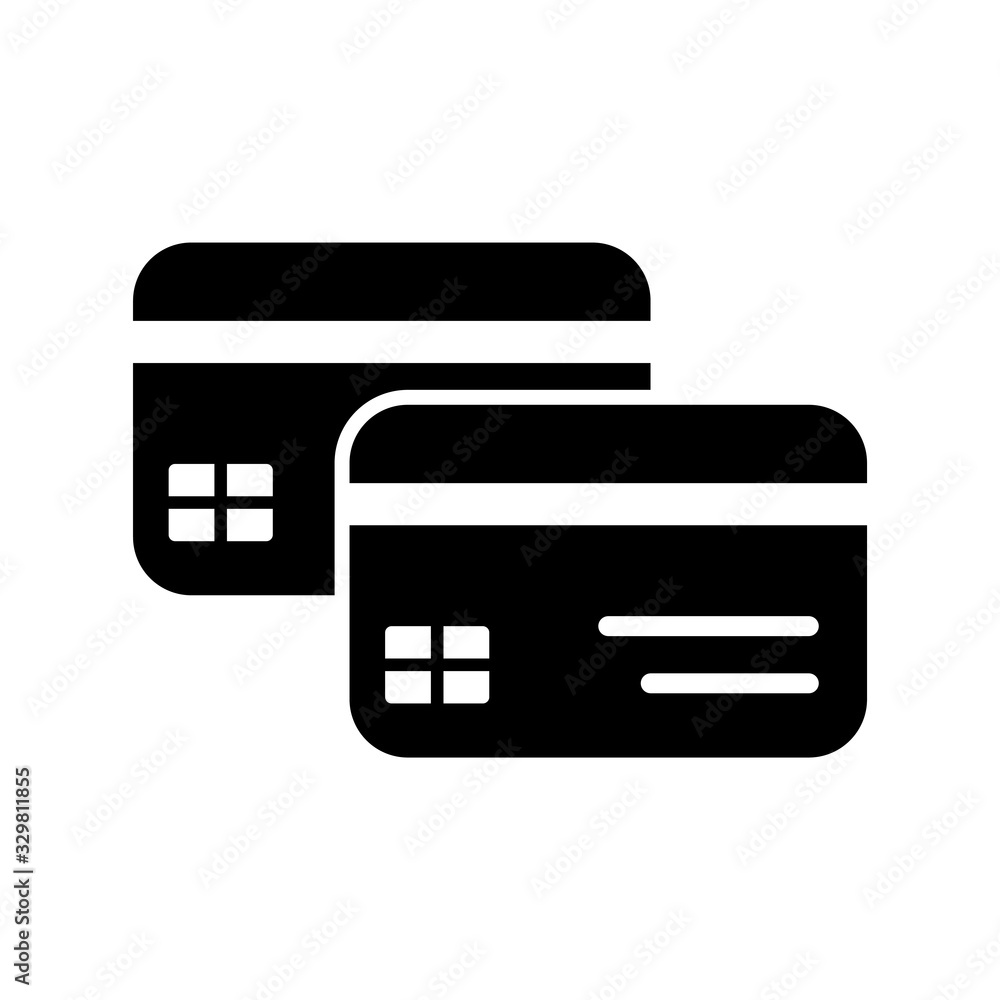 credit card icon collection, trendy style credit card icon collection, trendy style