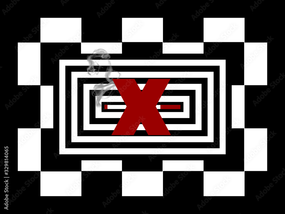 Fototapeta premium Nichtraucher