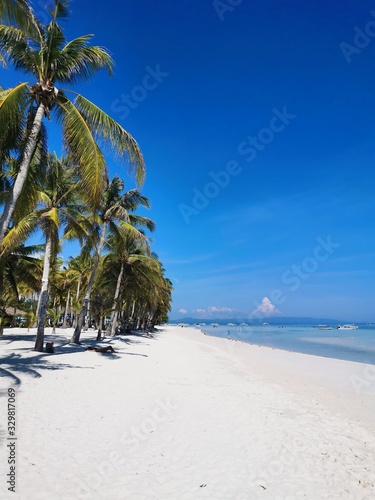 Philippines beach sea and sand photo