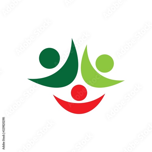 happy family logo