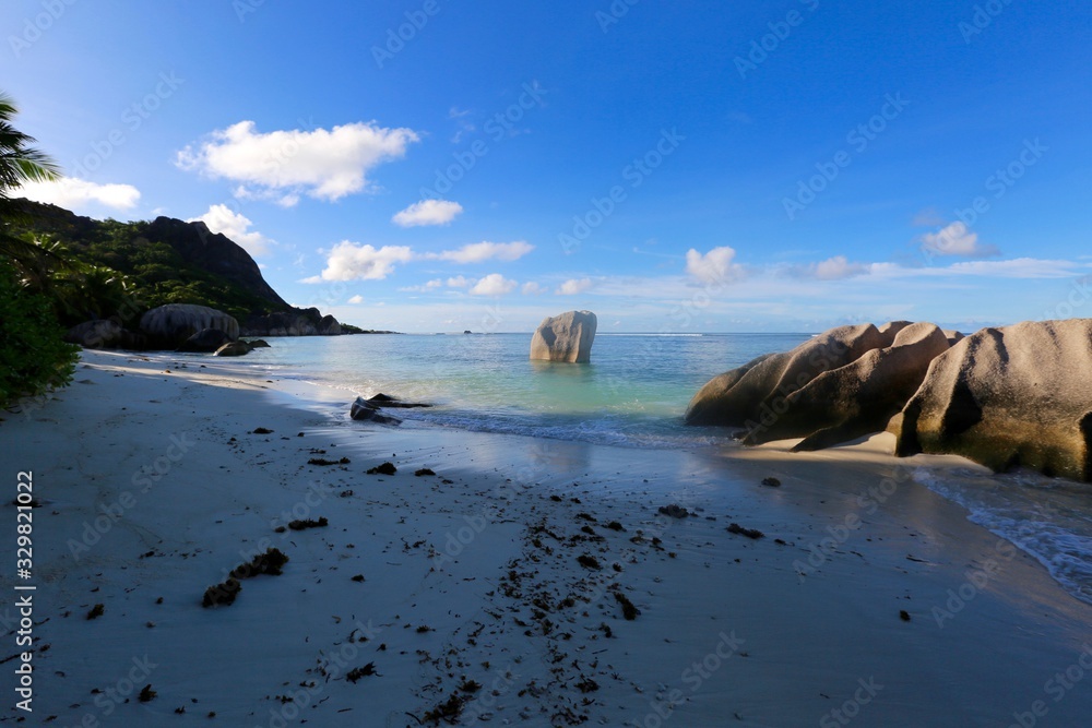 Obraz premium Anse source d'Argent, Seychelles