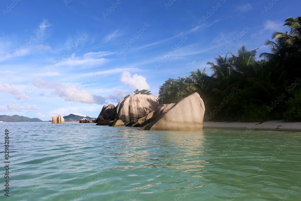 Fototapeta premium Anse Source d'Argent, La Digue, Seychelles
