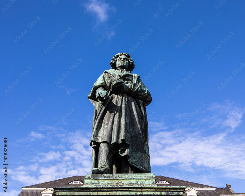 Ludwig van Beethoven Statue in Bonn, Germany