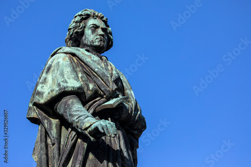 Ludwig van Beethoven Statue in Bonn  Germany