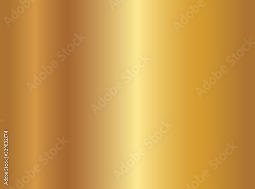 Gold gradient abstract background with soft glowing backdrop texture for christmas and valentine. Vector illustration