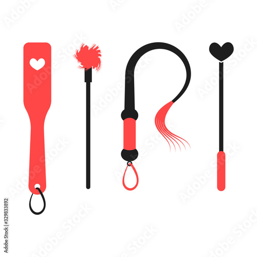 BDSM devices set