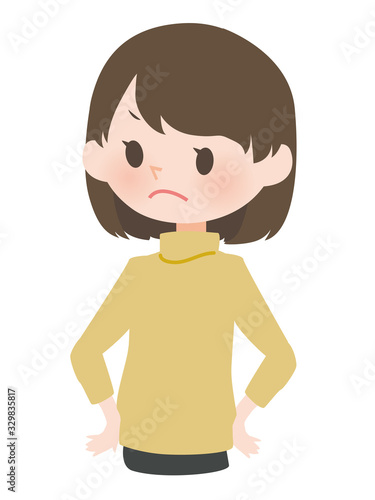 私服女性
