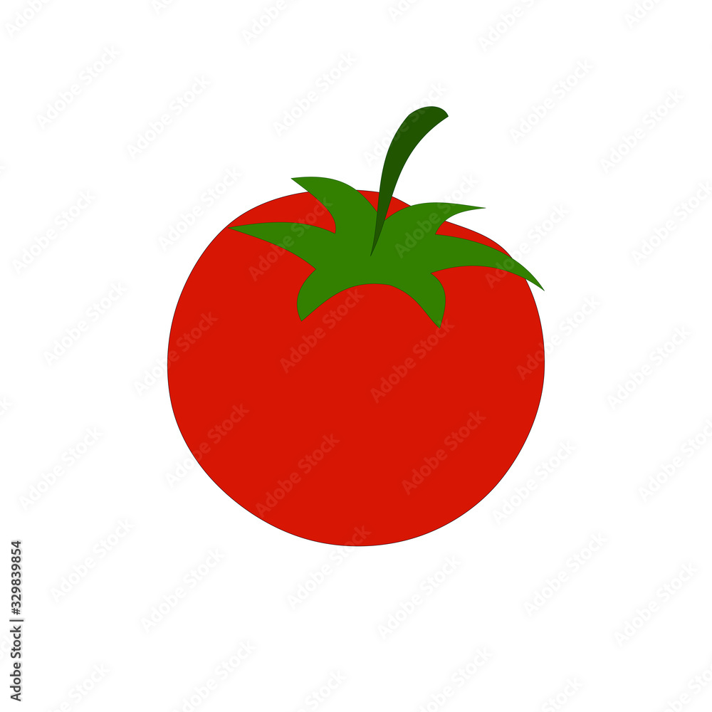 Tomato. Isolated vegetables. Vector illustration Tomato. Isolated vegetables. Vector illustration