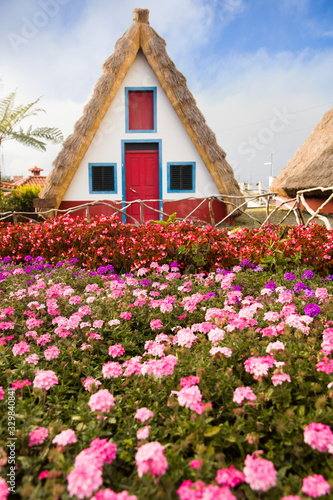 Traditional Santana house a...