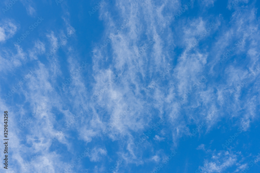 Cirrocumulus clouds On A Blue Sky Day Cirrocumulus clouds On A Blue Sky Day