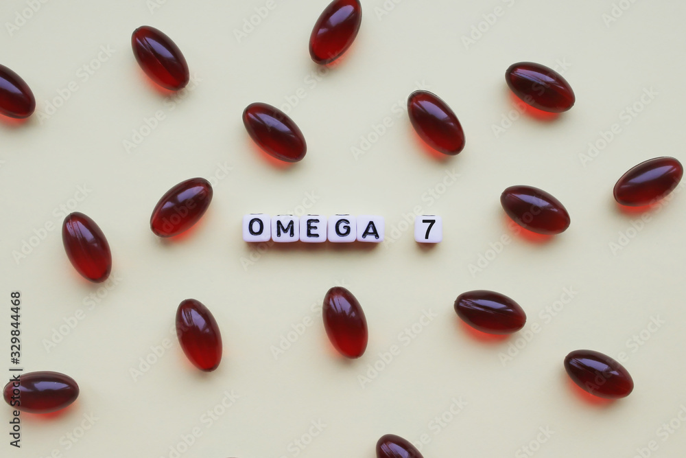 Sea buckthorn oil capsules, omega 7 Sea buckthorn oil capsules, omega 7
