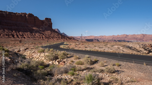 View on Marble canyon in the desert, arizona photo