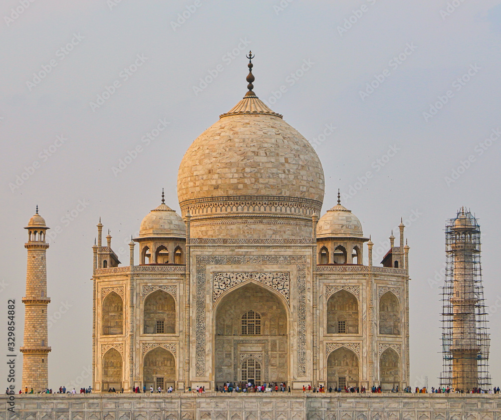 Early morning visit in Taj Mahal, Agra, Uttar Pradesh, India