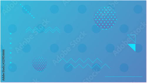 Minimal geometric abstract background