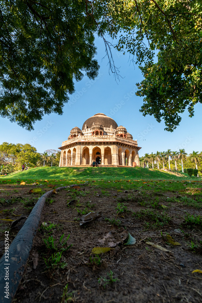 Mohammad Shah Tomb, Lodhi Garden, Delhi India