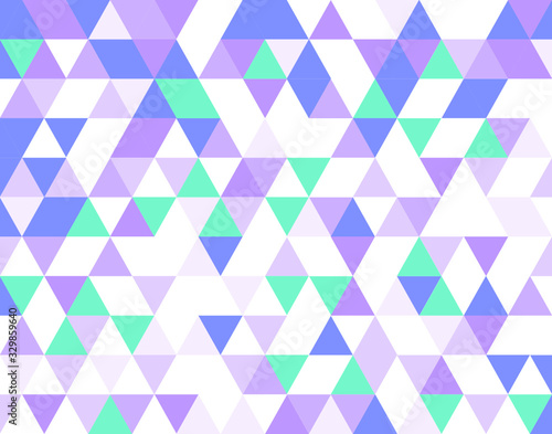 SFONDO ASTRATTO TRIANGOLI COLORI FREDDI