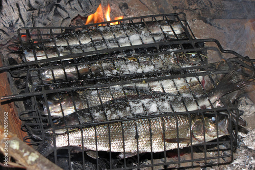 Autumn fishing on the Kola Peninsula.