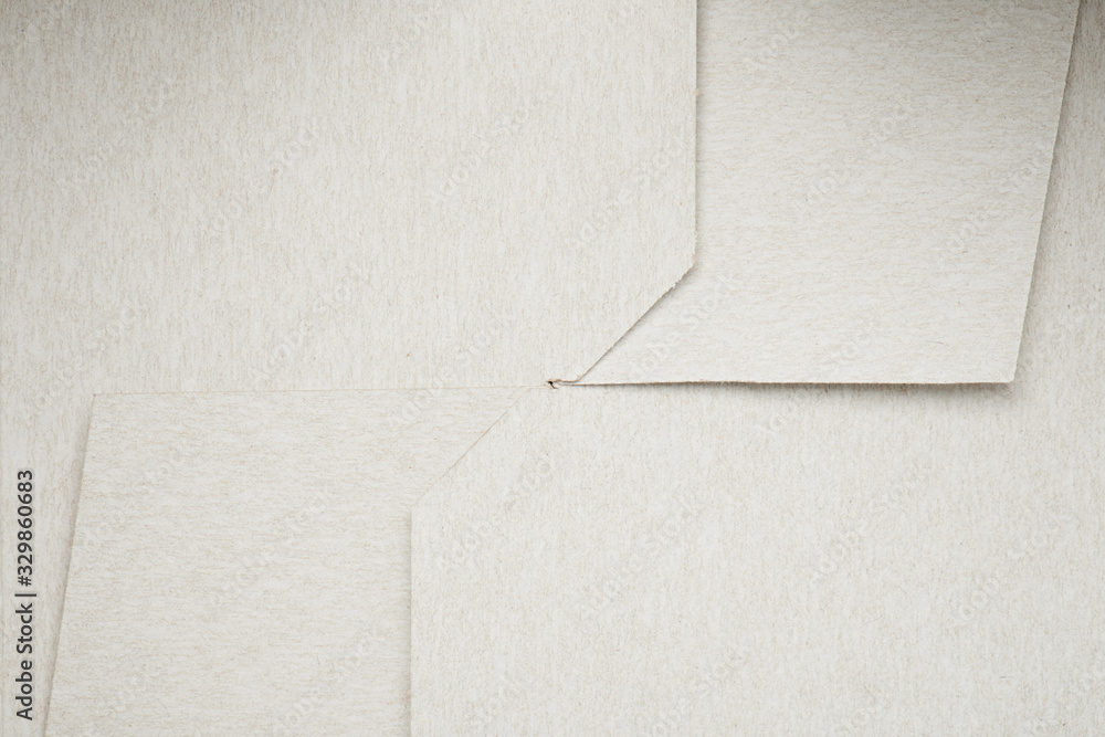 Fototapeta premium White folded paper surface