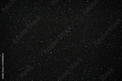 Abstract black glitter background