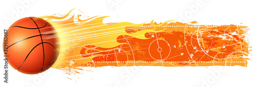 basketball heat banner