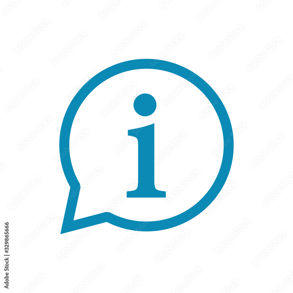 Information icon isolated on white background. Info sign. About us Information icon isolated on white background. Info sign. About us