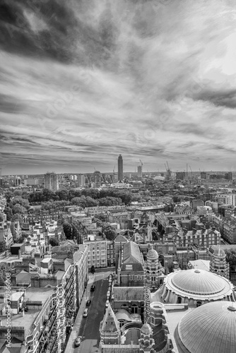 London skyline from Westminster Cathedral