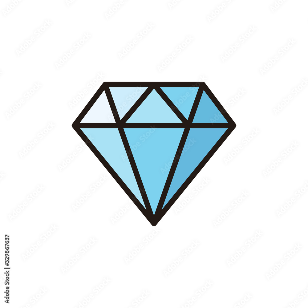 Diamond icon isolated on white background. Diamond vector icon. Gemstone symbol Diamond icon isolated on white background. Diamond vector icon. Gemstone symbol