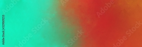 abstract painting background texture with medium spring green  sienna and medium sea green colors and space for text or image. can be used as header or banner