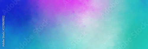 abstract painting background texture with medium turquoise, light sea green and thistle colors and space for text or image. can be used as horizontal background graphic