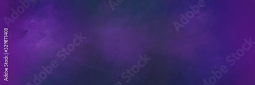 vintage texture, distressed old textured painted design with very dark violet, dark slate blue and very dark blue colors. background with space for text or image. can be used as header or banner