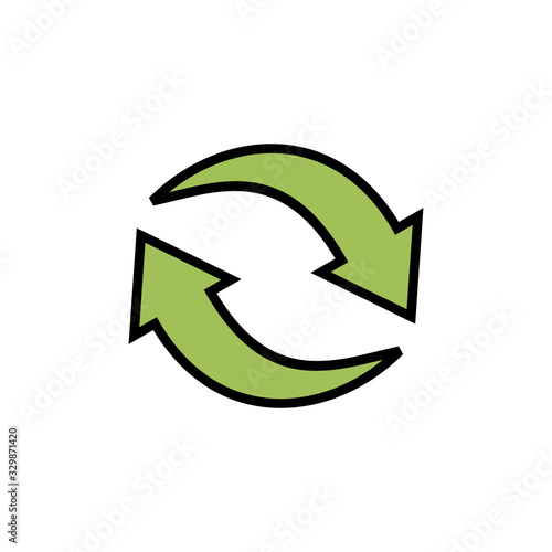 Free Download Refresh icon isolated on white background. Reload icon vector. Update icon. convert icon - GFXLoad