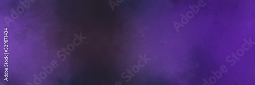 dark slate blue and very dark blue colored vintage abstract painted background with space for text or image. can be used as header or banner