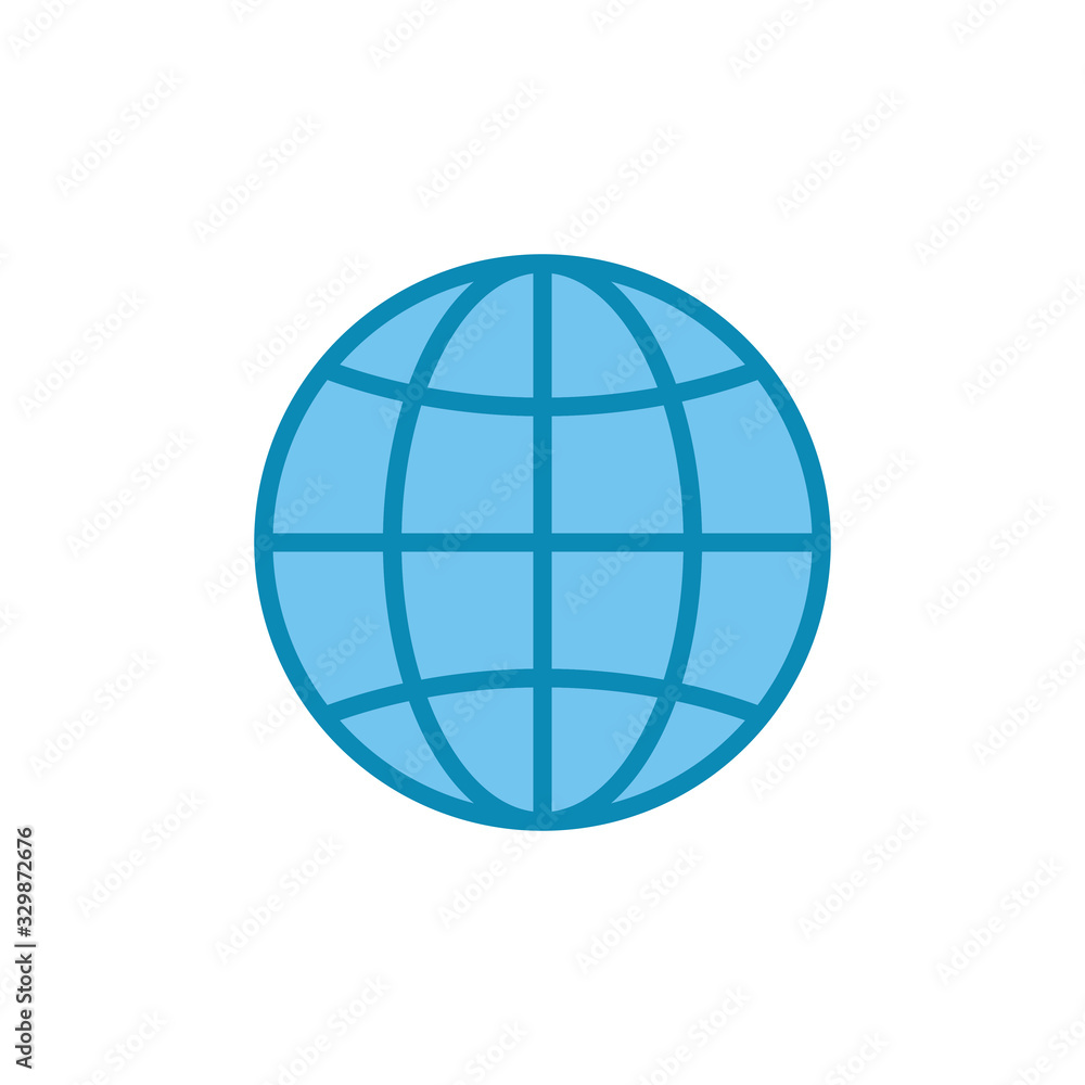 Web icon isolated on white background. Website vector icon. Internet world vector Web icon isolated on white background. Website vector icon. Internet world vector