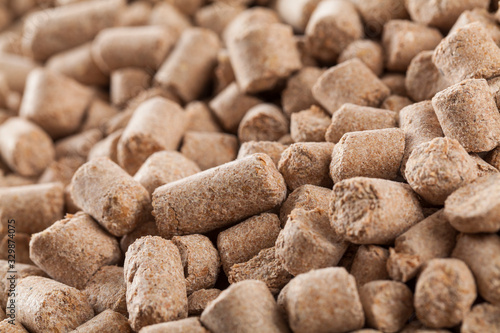 close up lots of animal feed