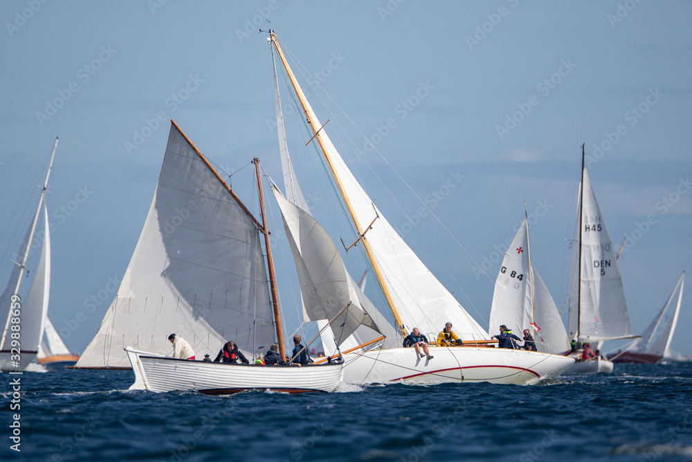 Fototapeta premium Segelyacht