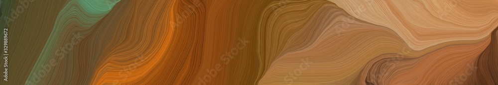 wide colored background banner with brown, dark khaki and peru color. modern soft curvy waves background design wide colored background banner with brown, dark khaki and peru color. modern soft curvy waves background design