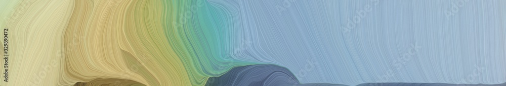 creative banner with dark gray, tan and dark khaki color. modern waves background illustration creative banner with dark gray, tan and dark khaki color. modern waves background illustration