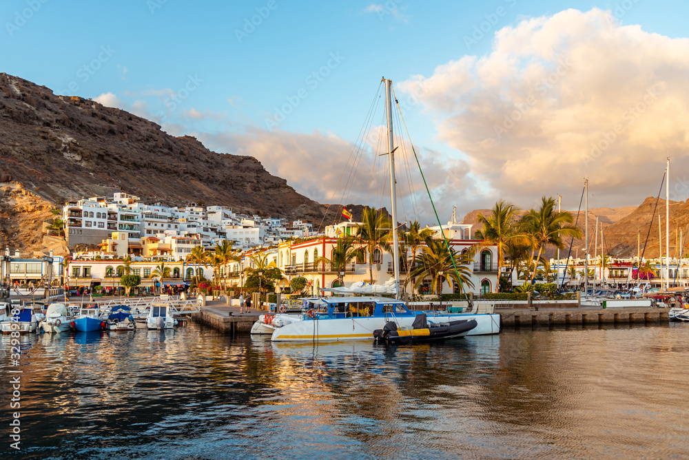 Travels. The spa town of Puerto de Mogán in Gran Canaria.