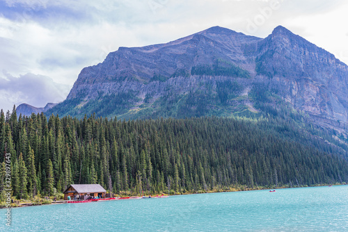 lake in mountains